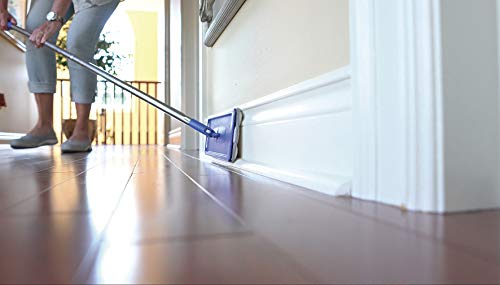 BEST DIRECT Autoclean Mop Original Visto en TV - Set de Mopa y Cubo de 2 Compartimientos - Autolimpieza Tejido de Microfibra para la Limpieza del Hogar, Baño, Piso, Rústico, Madera (Autoclean Mop)