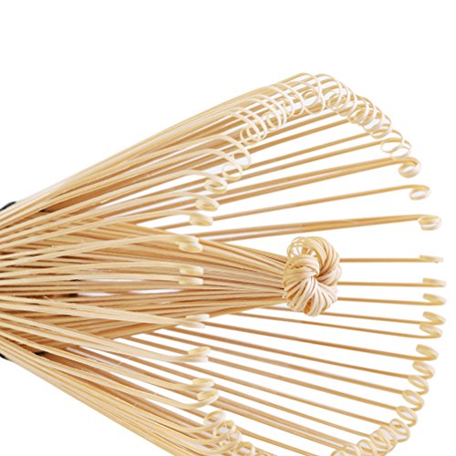 BESTONZON Juego de batches de bambú Matcha incluye cuchara de té Chasen Tea Chashaku Accesorios de té tradicionales para ceremonia de té Janpanese y uso diario