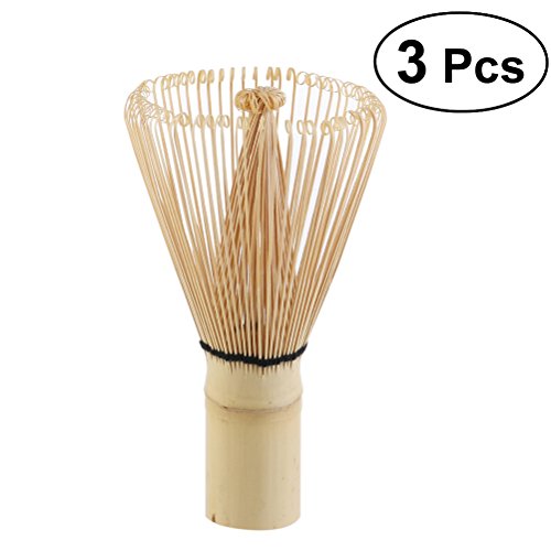 BESTONZON Juego de batches de bambú Matcha incluye cuchara de té Chasen Tea Chashaku Accesorios de té tradicionales para ceremonia de té Janpanese y uso diario
