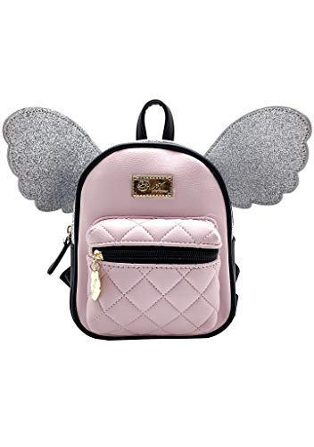 Betsey Johnson Heavenly Pixie Mini Backpack in Pink/Glitter