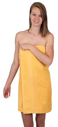 Betz Juego de 12 Toallas Premium 100% algodón de Color Amarillo Miel y Verde Aguacate