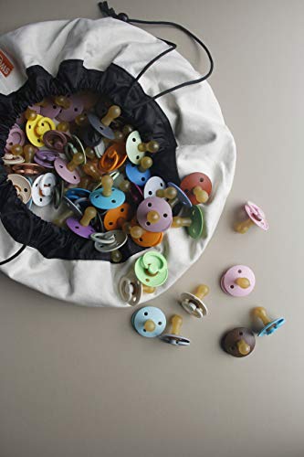 Bibs Chupete De Goma Natural Sin BPA Blush/Vainilla 0-6 Meses Para Bebés