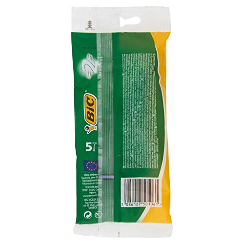 BIC Cuchillas 2 Sensitive, 5 unidades
