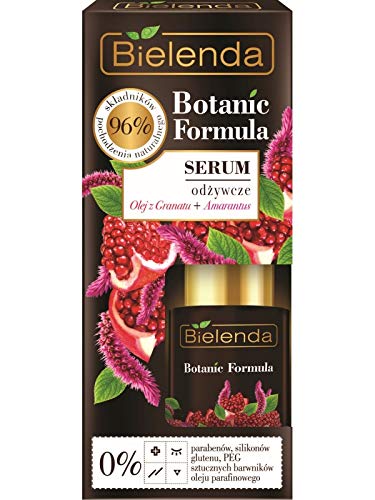 Bielenda Fórmula botánica nutritiva cara suero granada aceite y amaranto 15 ml