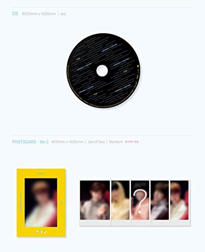 BigHit TOMORROW X TOGETHER TXT - THE DREAM CHAPTER : STAR 1CD+80p Photobook+3Photocards+2Sticker Pack+Folded Poster+Double Side Extra Photocards Set