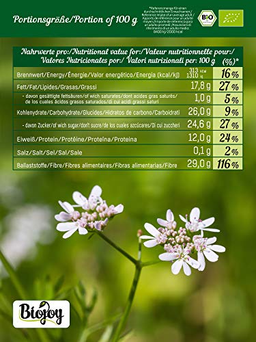 Biojoy Semillas de Cilantro orgánico (250 gr)