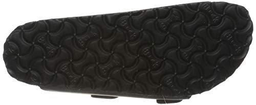 Birkenstock 51793 - Sandalias con hebilla unisex, Negro, 39 (estrecho)