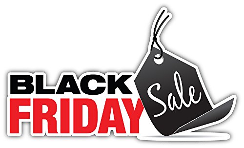 Black Friday Sale Bumper Sticker Vinyl Art Decal for Car Truck Van Window Bike Laptop