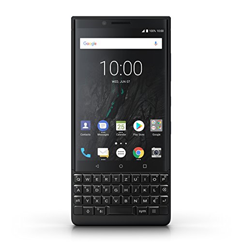 BlackBerry Key 2 11,4 cm (4.5") 6 GB 64 GB 4G Negro 3500 mAh - Smartphone (11,4 cm (4.5"), 6 GB, 64 GB, 12 MP, Android 8.1, Negro)
