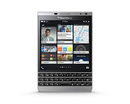 Blackberry Passport - Smartphone 4.5 inches (4G, Qualcomm MSM8974AA Snapdragon 801, 3 GB de RAM, 32 GB) color plateado