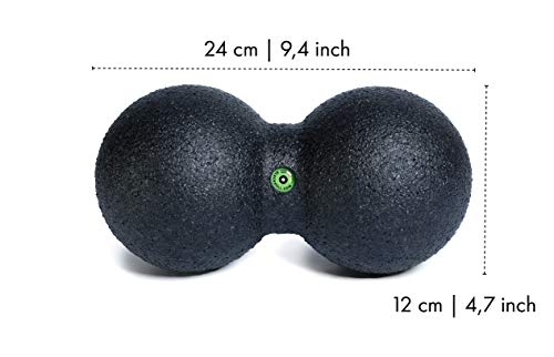 BLACKROLL Incluso Rodillo de Masaje Duo Juego de Pelota, Color, BRSETDBKSACMC