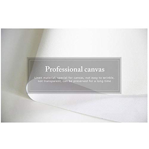 Blanriguelo Abstracto Ciudad Calle Edificios Paisaje Mural Imagen Pinturas en Lienzo Arte de la Pared Impresión del Cartel Sala de Estar Oficina Decoración del hogar 23.6"x47.2 (60x120cm) Sin Marco