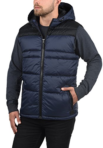 BLEND Nil - Chalecos para Hombre, tamaño:L, color:Navy (70230)