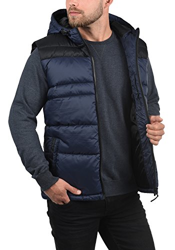 BLEND Nil - Chalecos para Hombre, tamaño:L, color:Navy (70230)