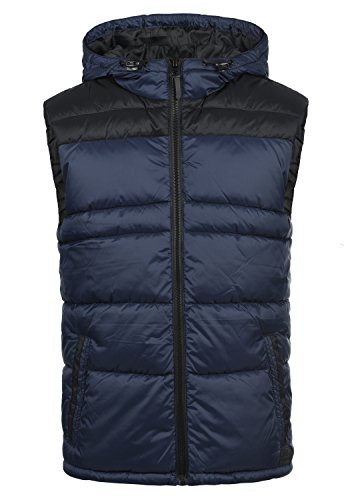 BLEND Nil - Chalecos para Hombre, tamaño:L, color:Navy (70230)