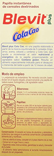 Blevit Plus Cola Cao Cereales - 300 gr