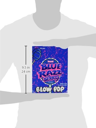 Blow Pops 48 Pack Blue Razz Berry