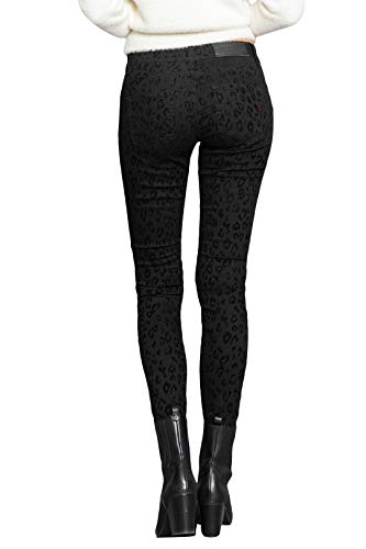 Blue Fire Co Alicia Skinny FIT Jeans Flock - Pantalones Vaqueros para Mujer Velvet Leo 29W x 30L