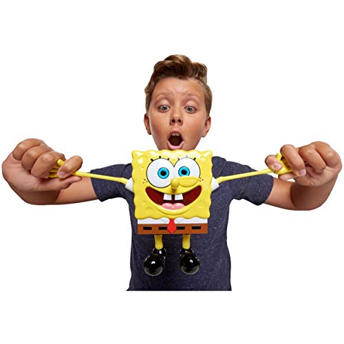Bob Esponja Squarepants | Estiradores | Bob Esponja Estiramiento con Sonidos | Juguete Interactivo de 7 Pulgadas