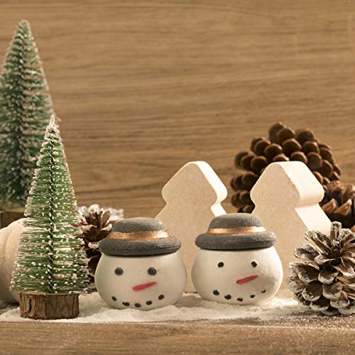 Body & Earth Set de Bombas de Baño para Navidad，Set de Regalo de 6 Piezas, Bolas de Baño, Set de Baño y Ducha, Set Vacaciones a Lavanda, Rosa y Vainilla