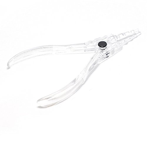 BodyJewelryonline Adultos en cautividad Grano 4pc Acero quirúrgico Aros y Anillo abridor Nariz Barriga ceja Tragus Labio Oreja pezón 14G 11mm