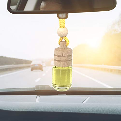 BOLAROMA Pack 3 ambientadores Coche Botella 4,5 ml Fragancia azahar Mandarina