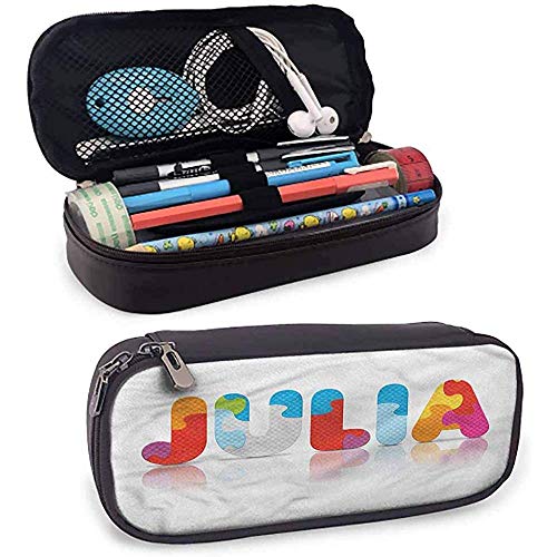 Bolígrafo y bolígrafo Julia, estilo rompecabezas, letras, papelería, bolsa