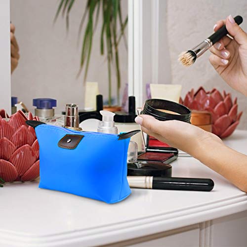 Bolsa Cosmética de Viaje SEELOK 10pcs Neceser para Maquillaje Multifuncional Paquete de Forma Dumpling Estuche Almacenamiento Impermeable con Cremallera Bolsas Organizador de Baño para Chica Mujer