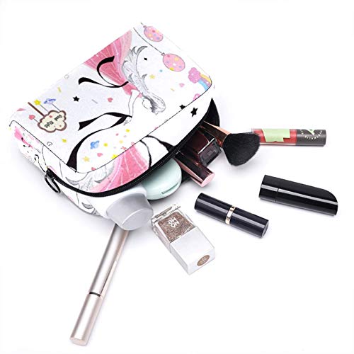 Bolsa de brochas de maquillaje personalizables, bolsas de aseo portátiles para mujeres, bolso de cosméticos, organizador de viaje, buena noche