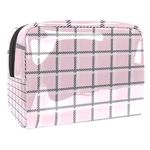 Bolsa de maquillaje portátil con cremallera bolsa de aseo de viaje para las mujeres práctico almacenamiento cosmético bolsa Tic Tac dedo del pie costura