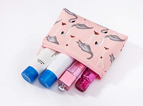 Bolsas de Aseo, RUISIKIOU 3 Sets Bolsa de Viaje de PVC Artículos de Aseo Kit de Maquillaje cosmético Cartera Transparente pequeña para Mujer