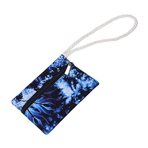 Bolso de Playa Grande Impermeable con Cremallera Bolso de Hombro Hippie Psychedelic 70`s