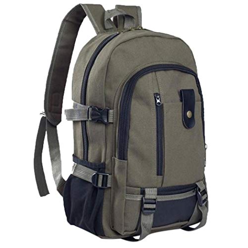 Bolsos mochila para Hombre 2018 Moda PAOLIAN Casual Bolsas de Viaje Aire libre y deportes Macutos de senderismo Bandoleras de Lona Mochila Grande Gran capacidad Hombre