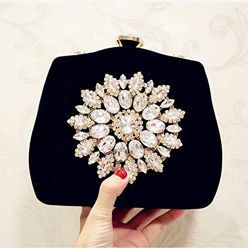 Bolsos Mujer Bolsos De Noche Sun Fowers Bolsos De Embrague De Boda para Niñas Bolsos De Cena De Fiesta con Cadena