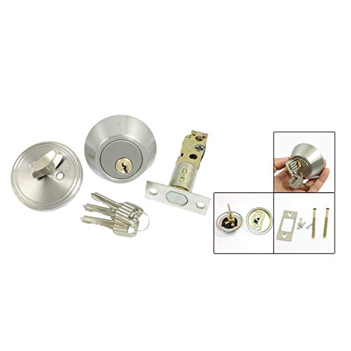 Bombin De Seguridadcilindro De Seguridad Promoción Home Home Locking Security Single Cylinder Deadbolt Lock Silver Tone