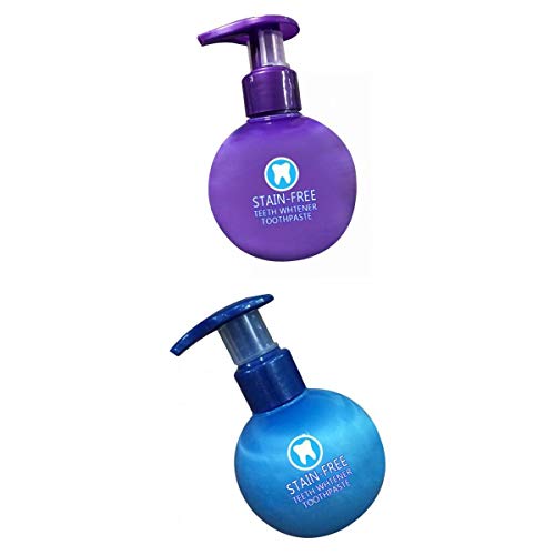 Bonarty 2 Unids Pasta de Diеntes con Sabor a Fruta, Adopta el Poder Natural para Quitar Manchas del Bicarbonato de Sodio para Diеntes Más Limpios