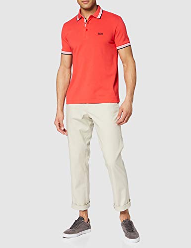 BOSS Herren Paddy' Poloshirt, Rojo brillante (Bright Red 621), X-Small