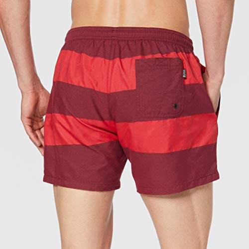 BOSS Sandbar Shark Pantalones Cortos, Rojo (Open Red 643), Small para Hombre