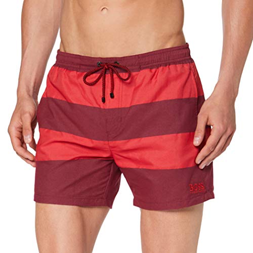 BOSS Sandbar Shark Pantalones Cortos, Rojo (Open Red 643), Small para Hombre