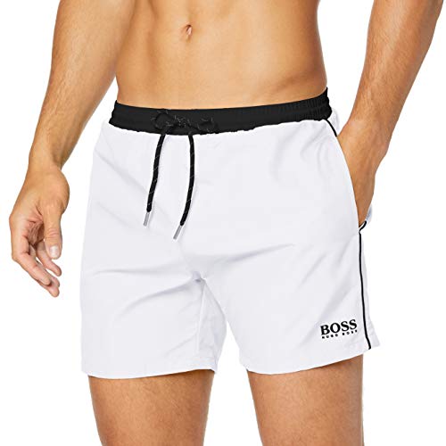 BOSS Starfish Bañador para Hombre, Blanco (Natural 107), XX-Large