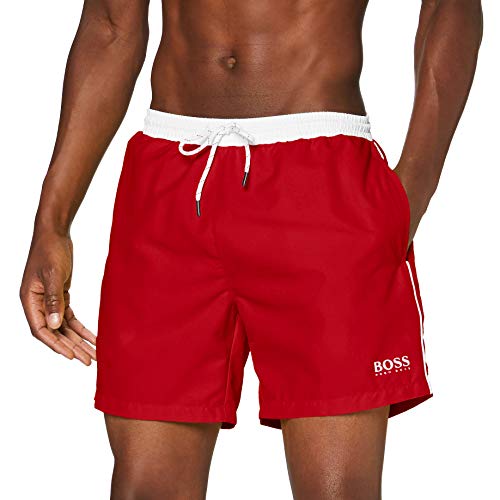 BOSS Starfish Bañador, Rojo (Medium Red 611), S para Hombre