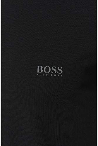 BOSS T-shirt Rn 2p Co/el Camiseta, Negro (Black 1), Small (Pack de 2) para Hombre