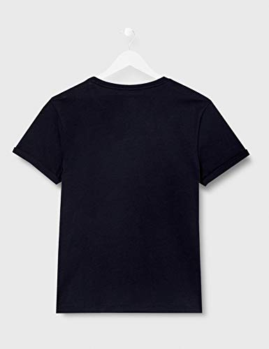 BOSS Tesolid1 Camiseta, Azul Abierto (466), L para Mujer