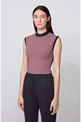 BOSS Walinda Camiseta, Open Blue (466), L para Mujer