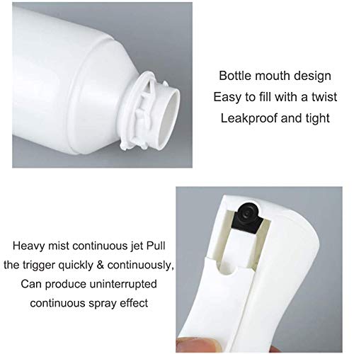 Bote Spray Botellas, Botellas de aerosol de Niebla Fina, Atomizador de Viaje de Plástico Vacío, Pulverizador Fino para Maquillaje, Perfume, Acondicionador, Viaje