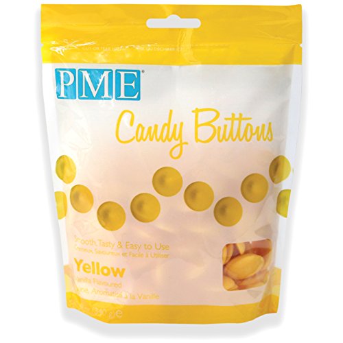 Botones de Caramelo en Amarillo PME 340 g