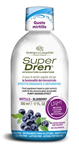 Bottega di lungavita Super dren depura arandanos 500ml. 1 Unidad 500 ml