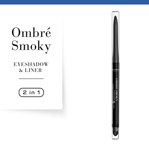 Bourjois Auto Shadow Sombra de ojos Tono 1 Black - 5 gr.