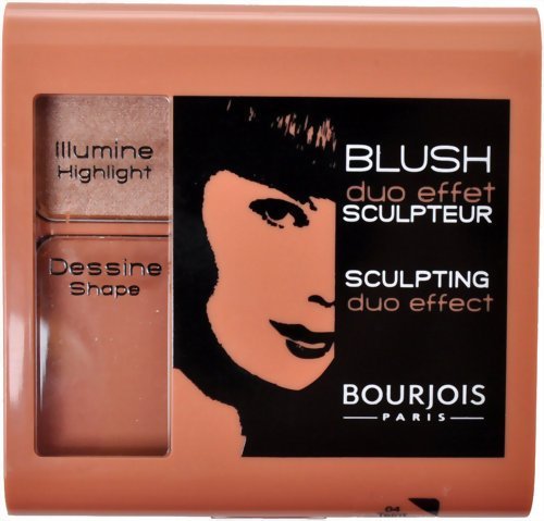 Bourjois– BLUSH DUO EFECTO SCULPTOR Nº 4 Tinte Medium dorado