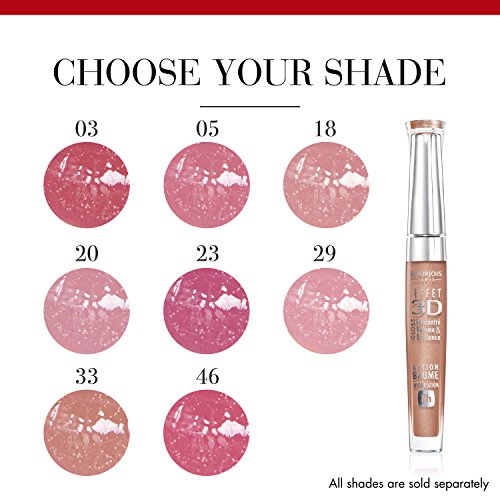 Bourjois Effect 3d Gloss Gloss Tono 33 Brun poétic - 26 gr.